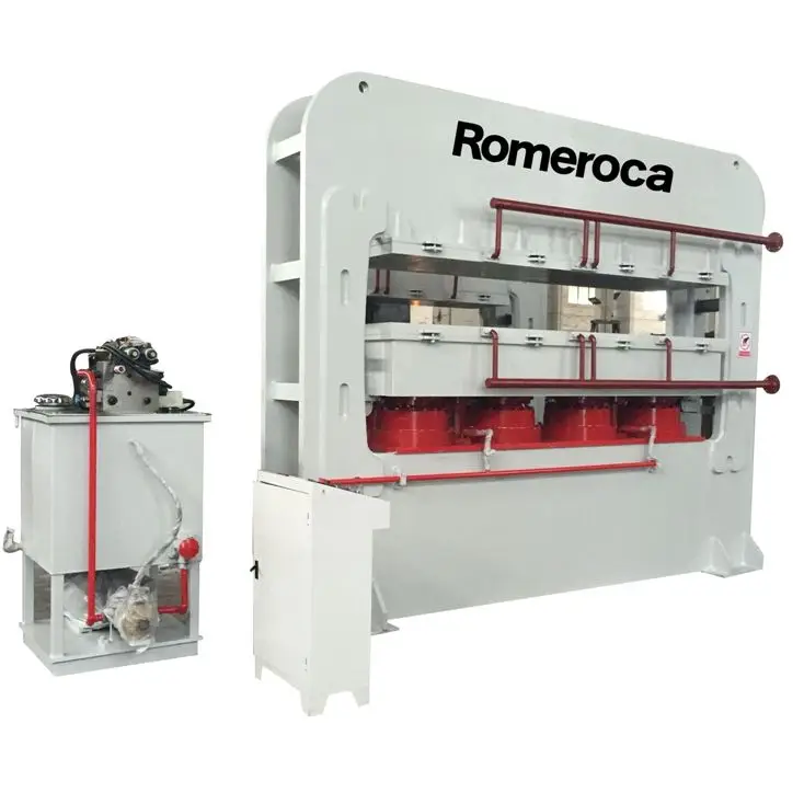 Mdf/Hdf Laminate Flooring Production Line Wax Coating Machine Melamine Hot Press Machine Automatic Laminating Press Line