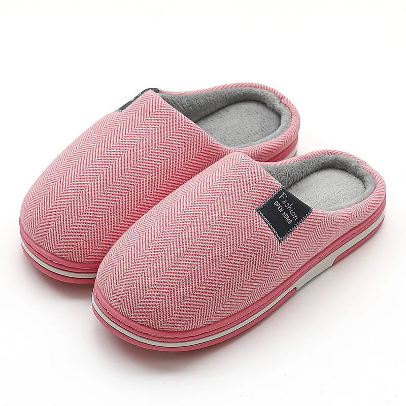 China Manufactory Autumn And Winter Bottom Soft Non-slip Indoor Cotton Slippers
