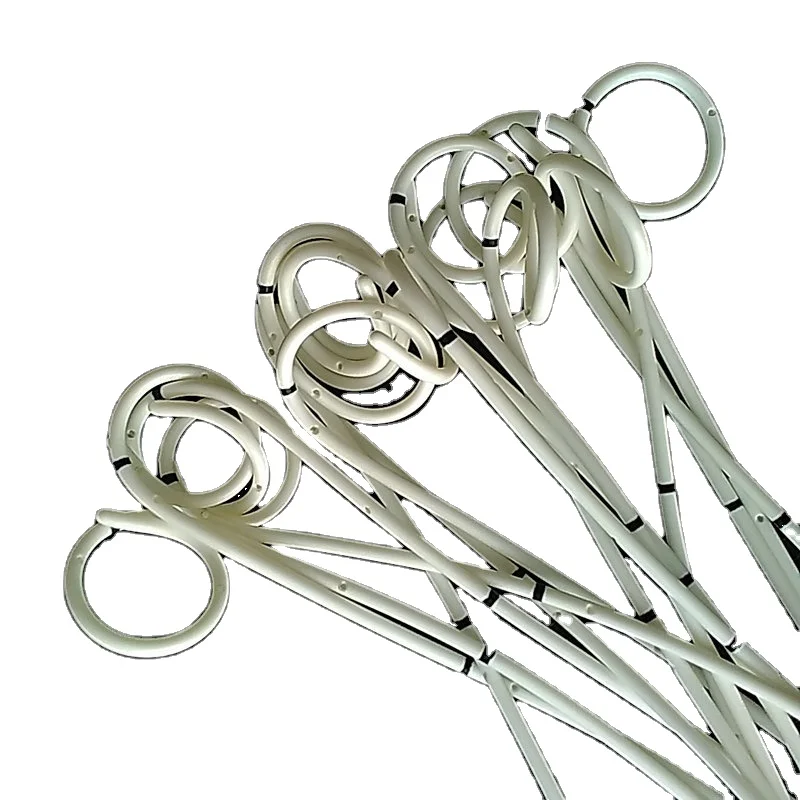 TPU made Milky white Short term Ureteral Stent (Double J Catheter) 6fr x 26cm, open/open