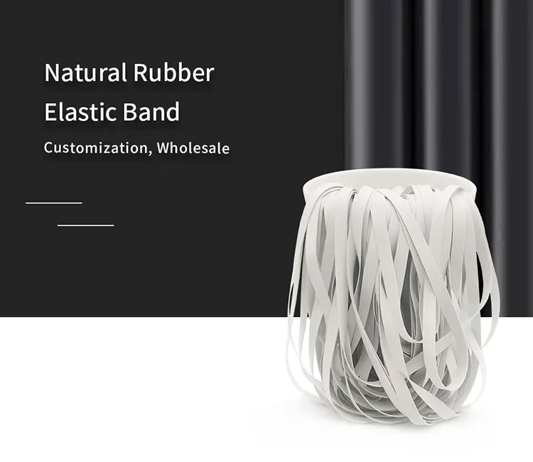 Genuine manufacture latex rubber tape/ latex-free tape elastic synthetic rubber straps for swimwear and clothing