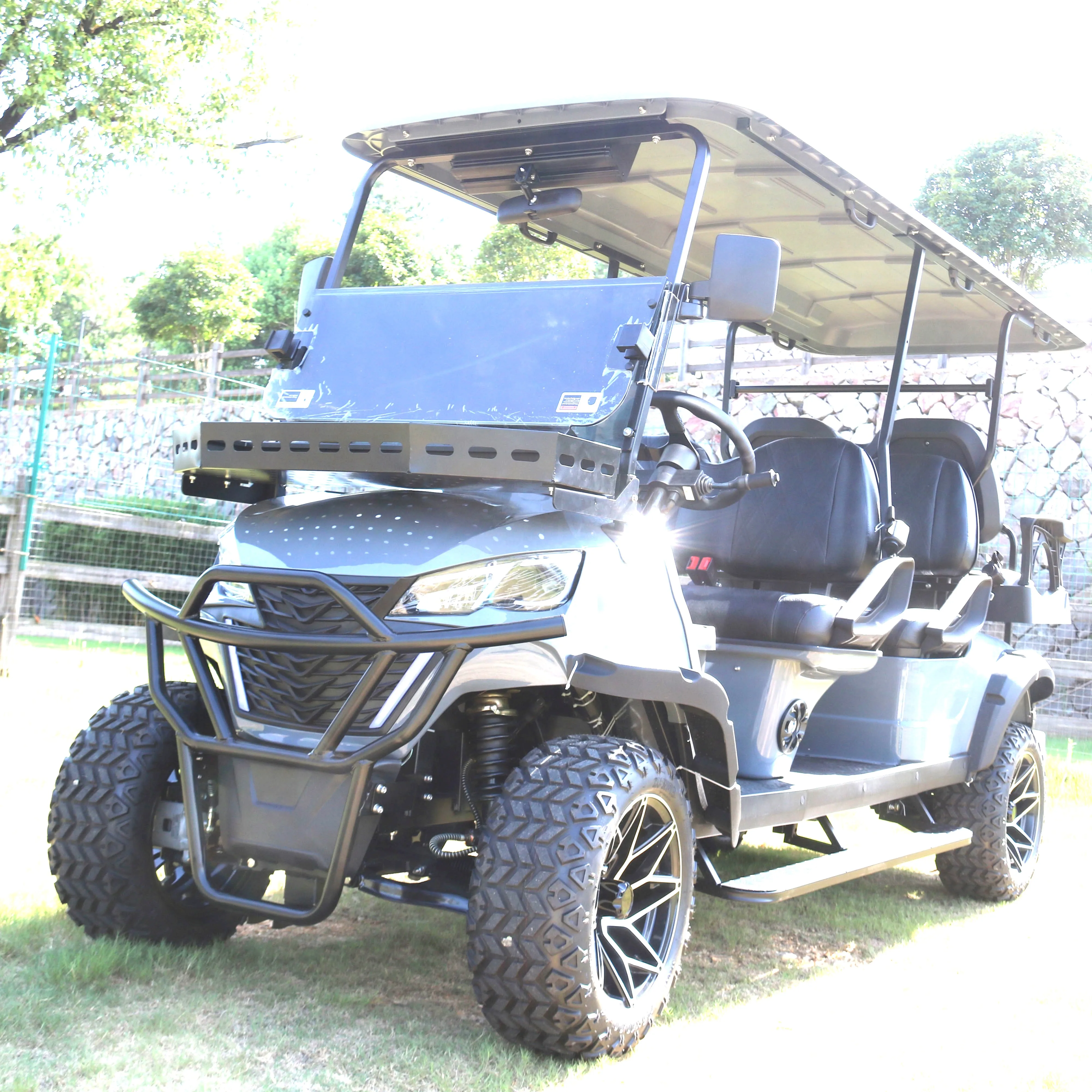 High Endurance 48v Golf Cart Lithium Batteries Durable Cheap 4 Wheel Drive Golf Cart
