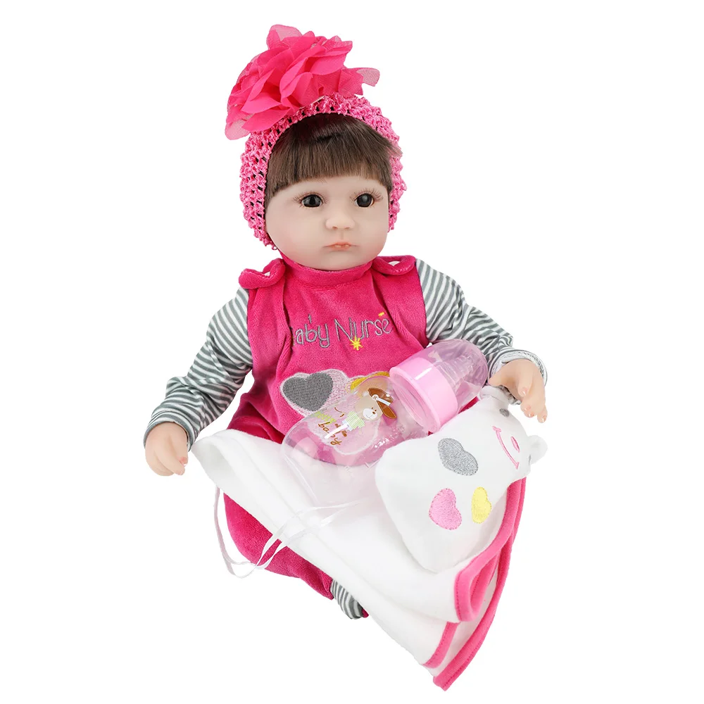 2019 New design wholesale custom vinyl plastic reborn lifelike boy baby doll for kids gift