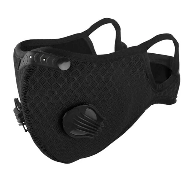 
Sports activated carbon filter Anti dust Bike maskes Breathable mesh Bicycle Maskes with double Valves 