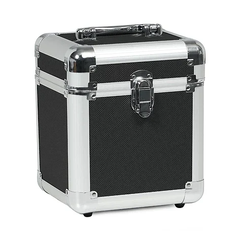Lightweight LP Case Aluminum Carrying 7' Vinyl Record Storage Case