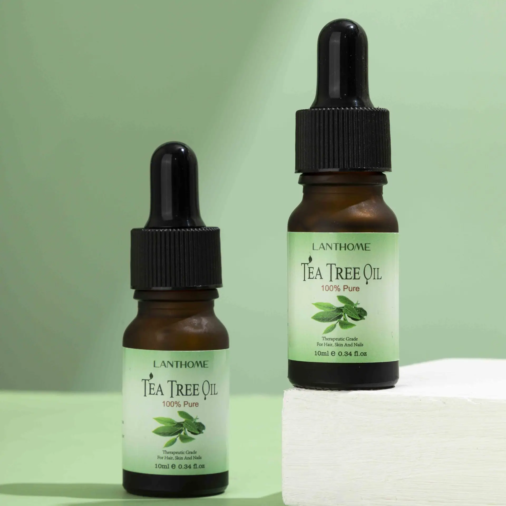 Tea tree oil for hair care  Improve frizzy hair conditioning serum  Oil control Moisturizing anti-dandruff hair care serum