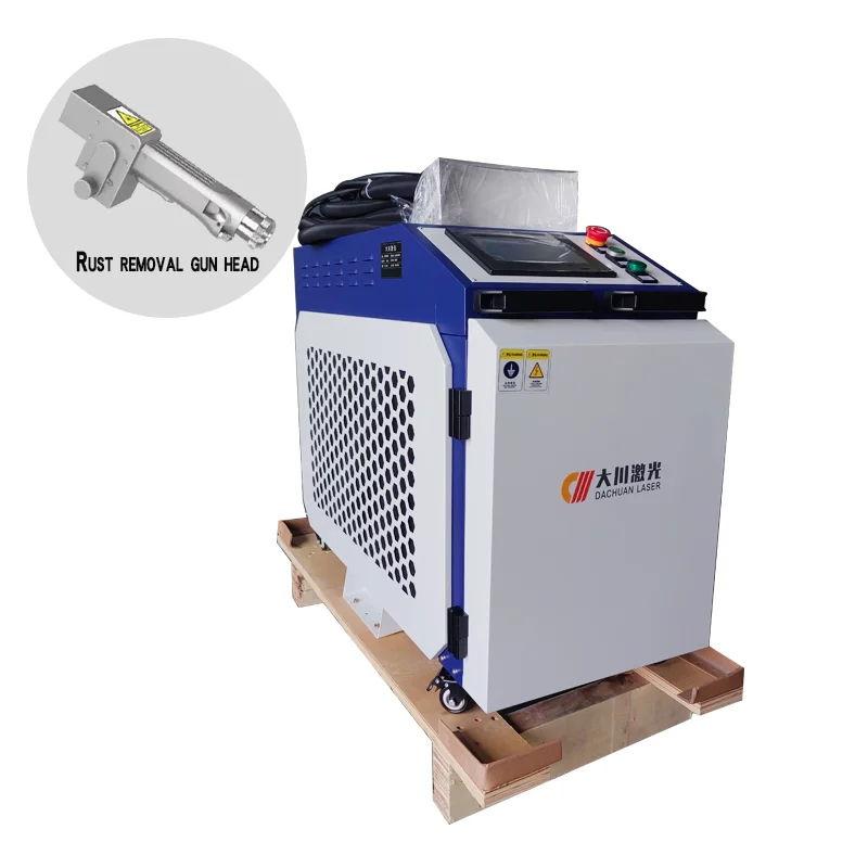 Factory direct sales3000W industry water-cooled handheld laser rust remover for laser cleaning machine rust removal