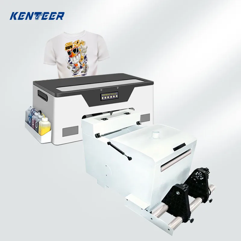 A3 dtf-printer for good price 30cm T Shirt dtf Printing Machine For Small Business dtf printer/shaker oven