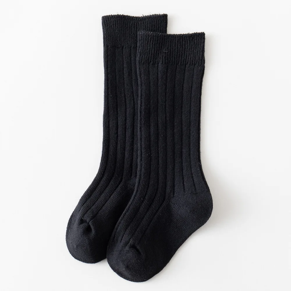 13 Colors Custom Baby Girl Boy Cute Colorful Knit Cotton Ribbed Children Socks