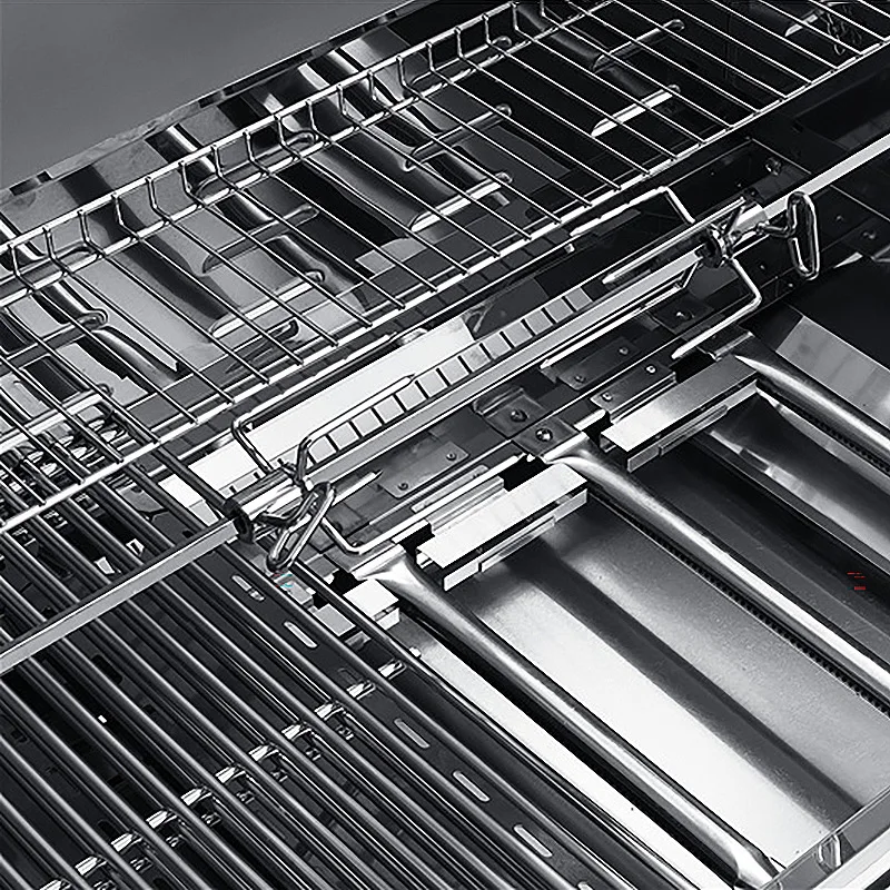 2024 Outdoor Kitchen BBQ Island Courtyard Style Stainless Steel  Kitchen  Barbecue gas Grills