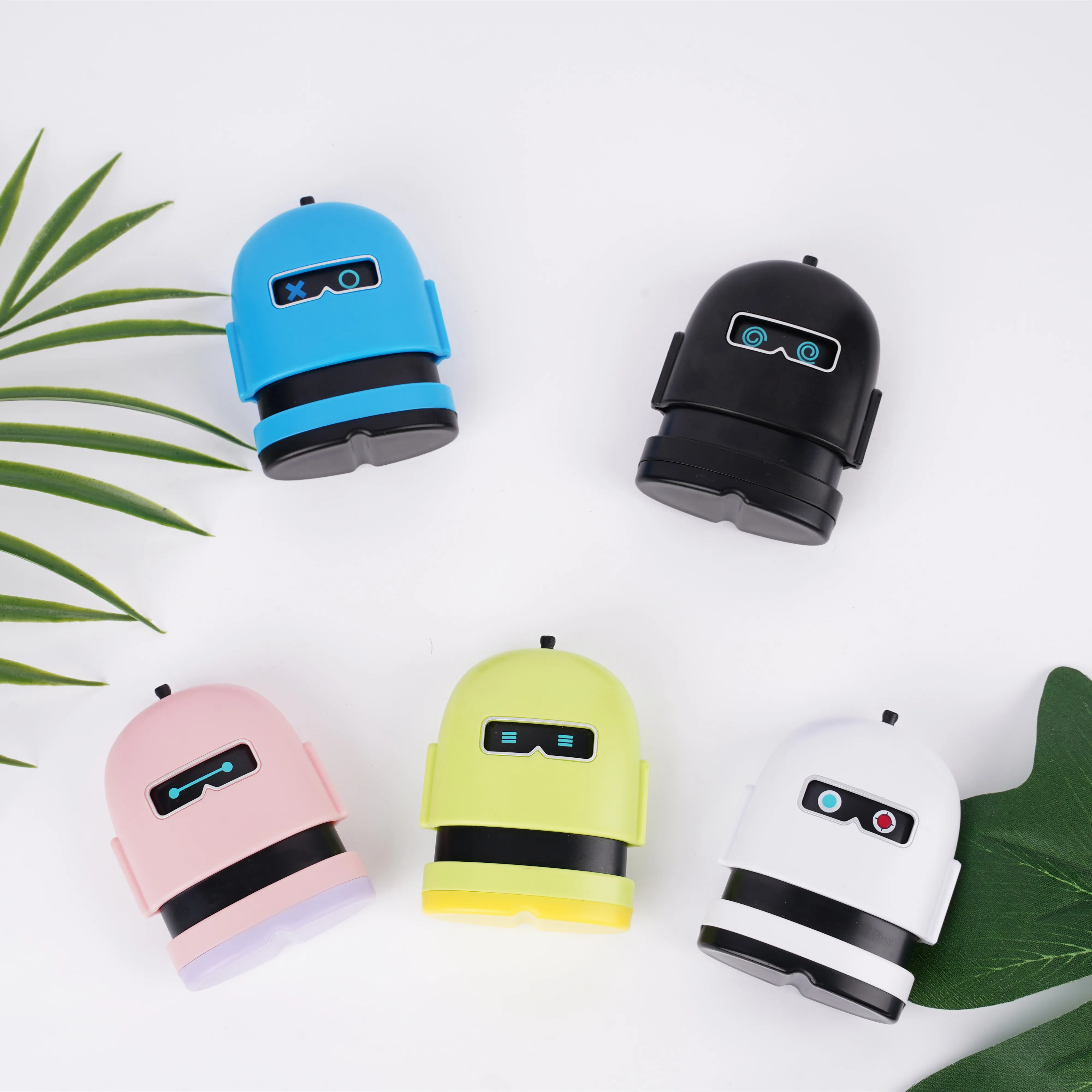 kids Toy Robot Stamp For Clothes Fabric Flash Stamp Customable Name School Stamps