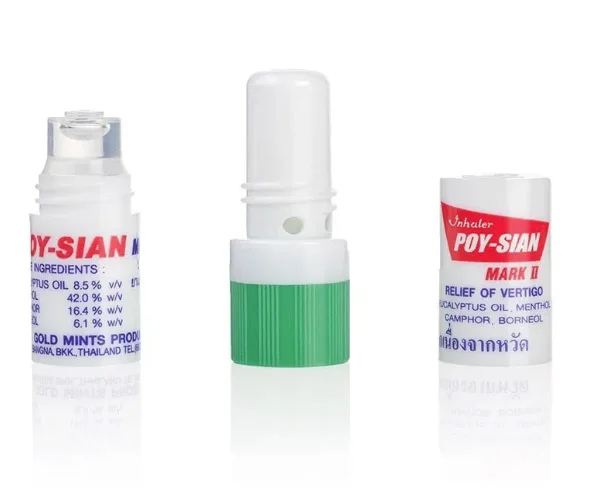 POY SEAN Inhaler 60 Pcs Use Inhalation to Relieve Dizziness and Provide Freshness Premium Product From Thailand
