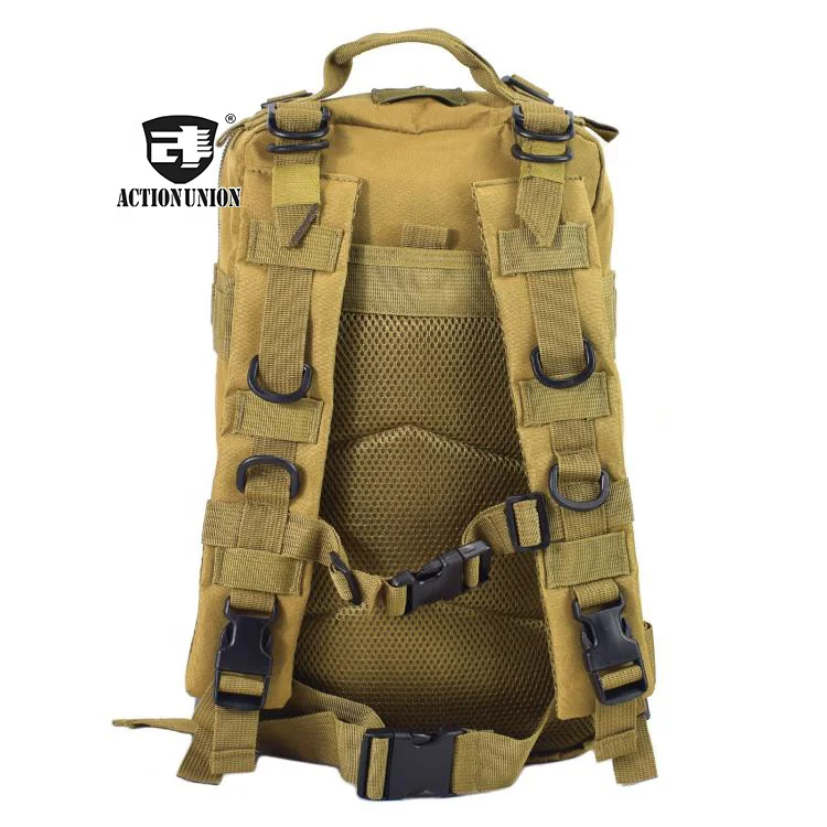 1000D 3P Tactical Rucksacks Assault Backpack 25L Hunting Molle Back Bag Camping Hiking Backpack for Outdoor Sports wargame