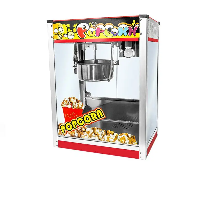 
Hot selling Popcorn Machine Maker Movie Theater KTV Flat Top Corn Popcorn machine 