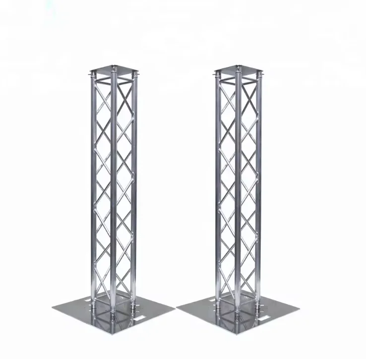 high quality aluminum truss booth moving head totem  truss