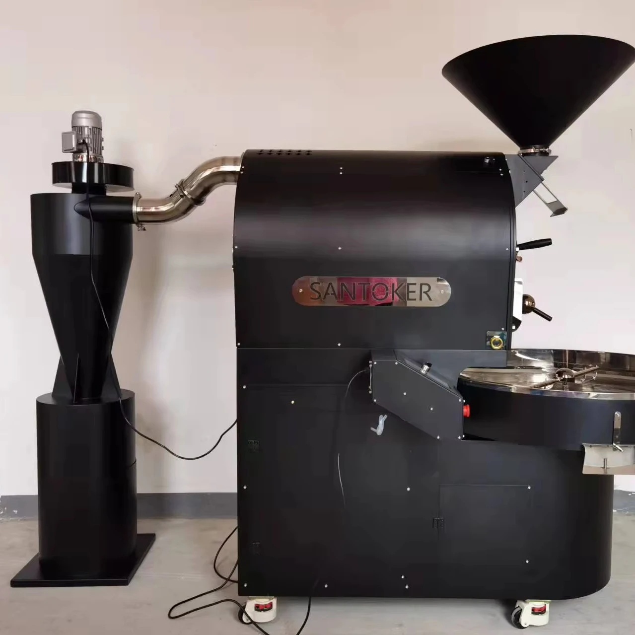 Wintop 15KG Coffee Roaster Machine Double Drum Gas Roasting Electric Commercial Coffee Roaster