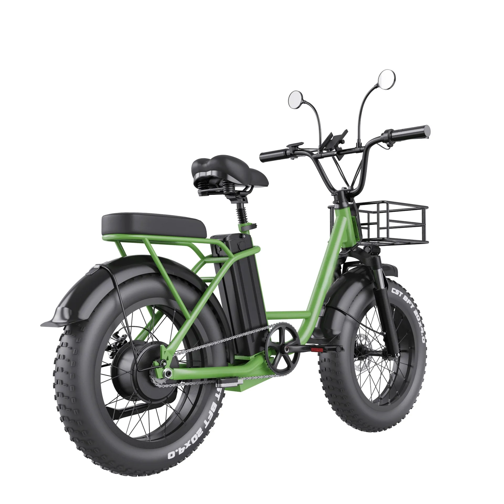 latest model cargo e-bike food delivery ebike Cargo Ebike 1000W Long Range City Ebike Fat Tire Electric Delivery Bike E Bicycle