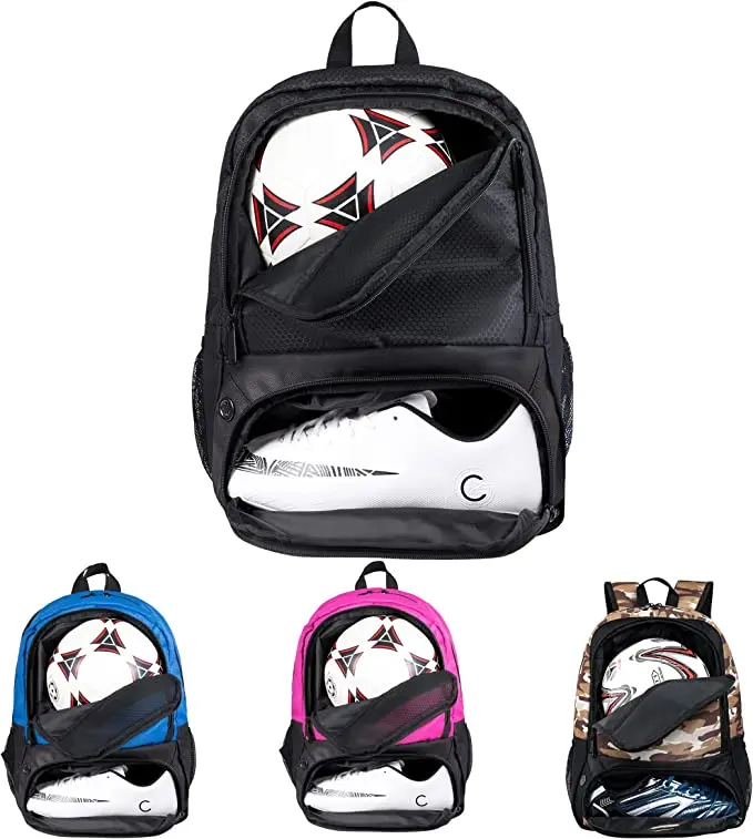 Advocator OEM/ODM Sports Bag Soccer Fit for Basketball Football Volleyball with Shoes Compartment