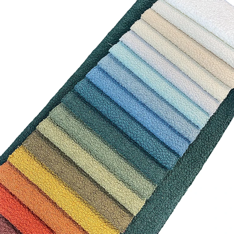 Custom home textile products 520gsm 100% polyester high quality european upholstery jacquard fabric chenille for couch