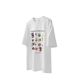 Latest Women Baggy Oversized 100% Cotton Drop Shoulder Funny Graphic Streetwear Sports Quick Dry Men T-Shirt