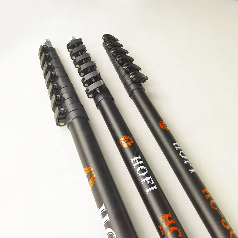 HOFI Anti-spin Customizable size telescopic pole,water fed pole other household cleaning tools