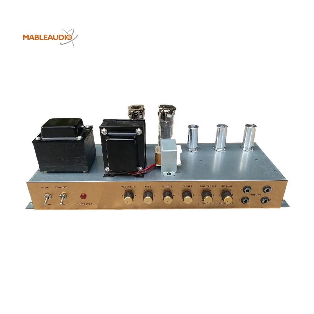 Регулируемая трубка для усилителя электрогитары Mable Audio JTM45, 50 Вт, с трубками EL34, без шкафа