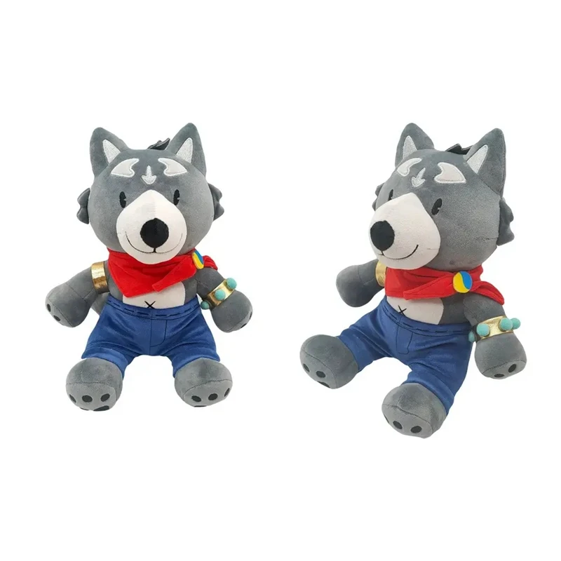 DOULUO 2023 new product Amicus Wolf plush gray Wolf shape werewolf doll plush toy for gifts