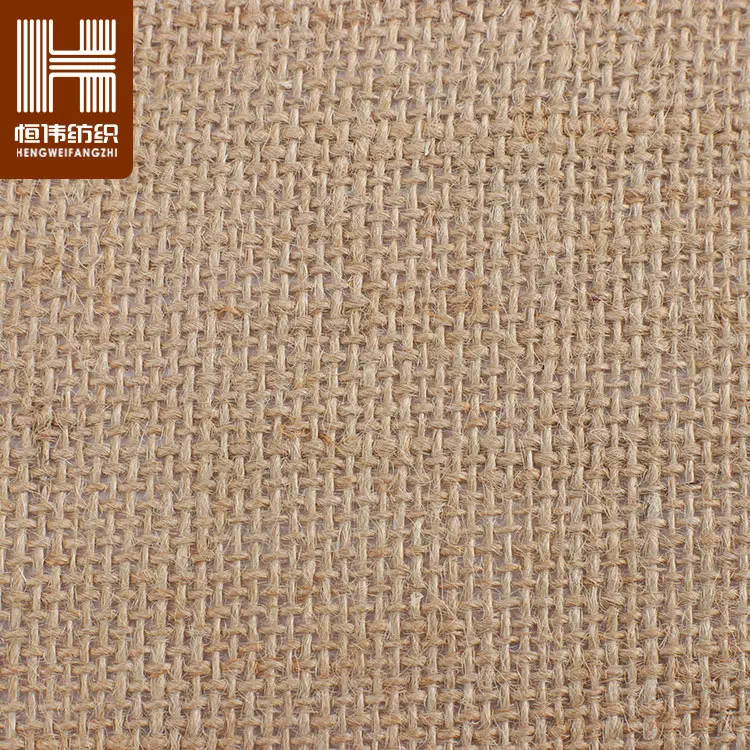 
China Supplier Material Hessian Jute Natural 100% Jute Woven Fabric 
