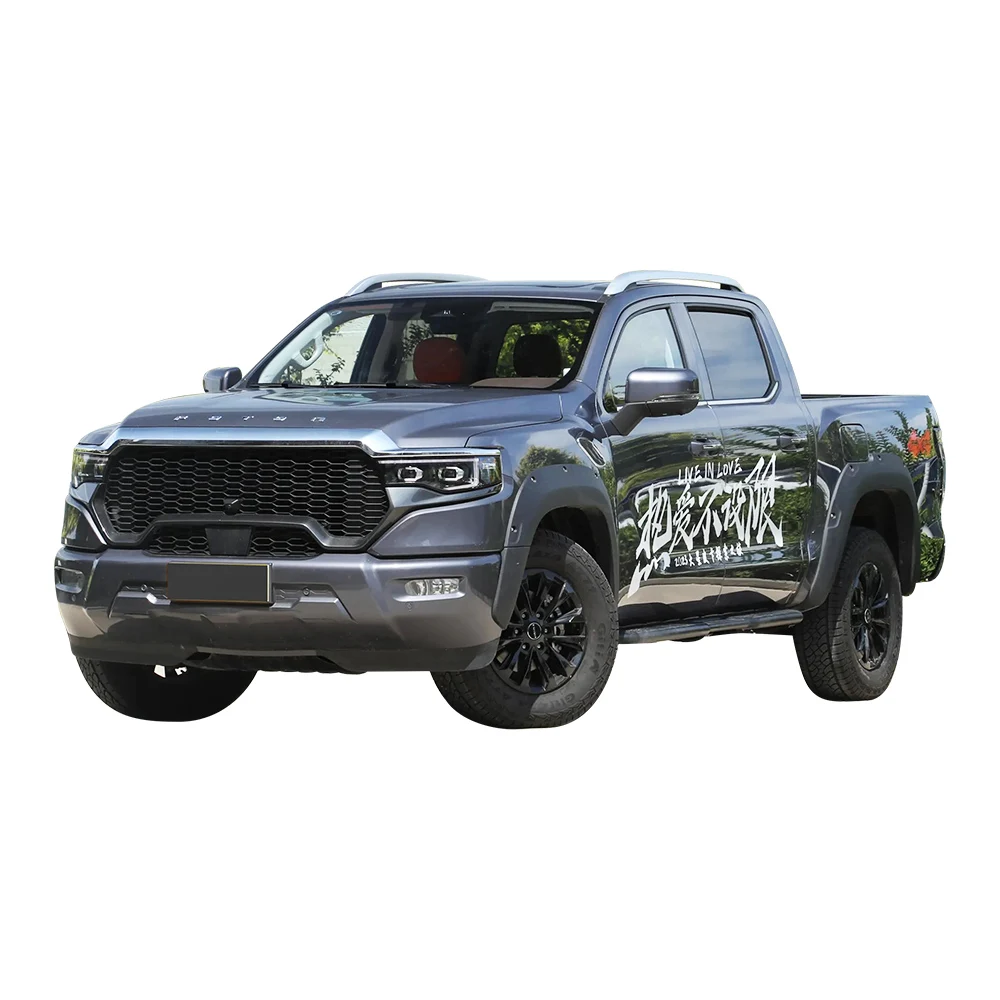 2025 New Chinese Pickup Truck Foton Spark 9 2.0T Diesel Automatic FWD Flagship Version 163HP 4x4 Cars On Sale