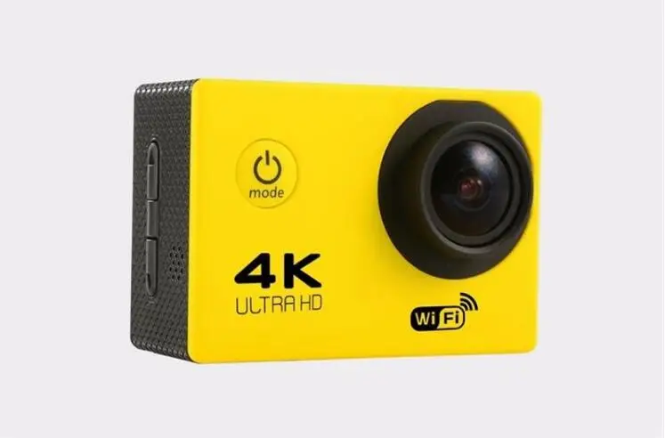  Спортивная экшн-камера 4K Ultra HD Водонепроницаемая Wi-Fi камера go pro с автомобильная