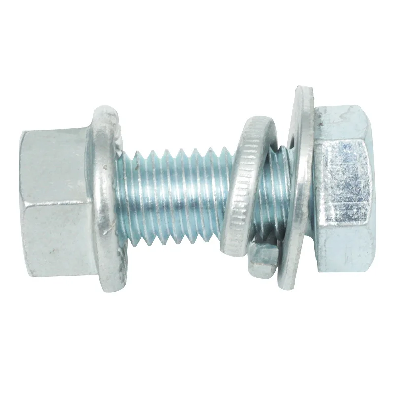 wholesale price grade 8.8 bolt and nut screw washer DIN931 DIN933 steel galvanized hex bolt
