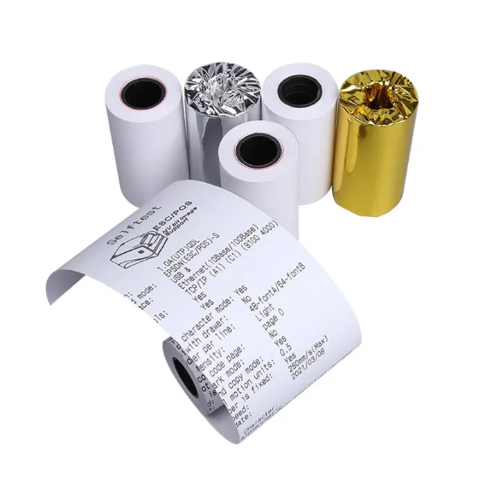 BPA Free 80x80 Direct Thermal Cash Register Roll Paper Pos Paper Thermal Paper Roll For POS SYSTEM