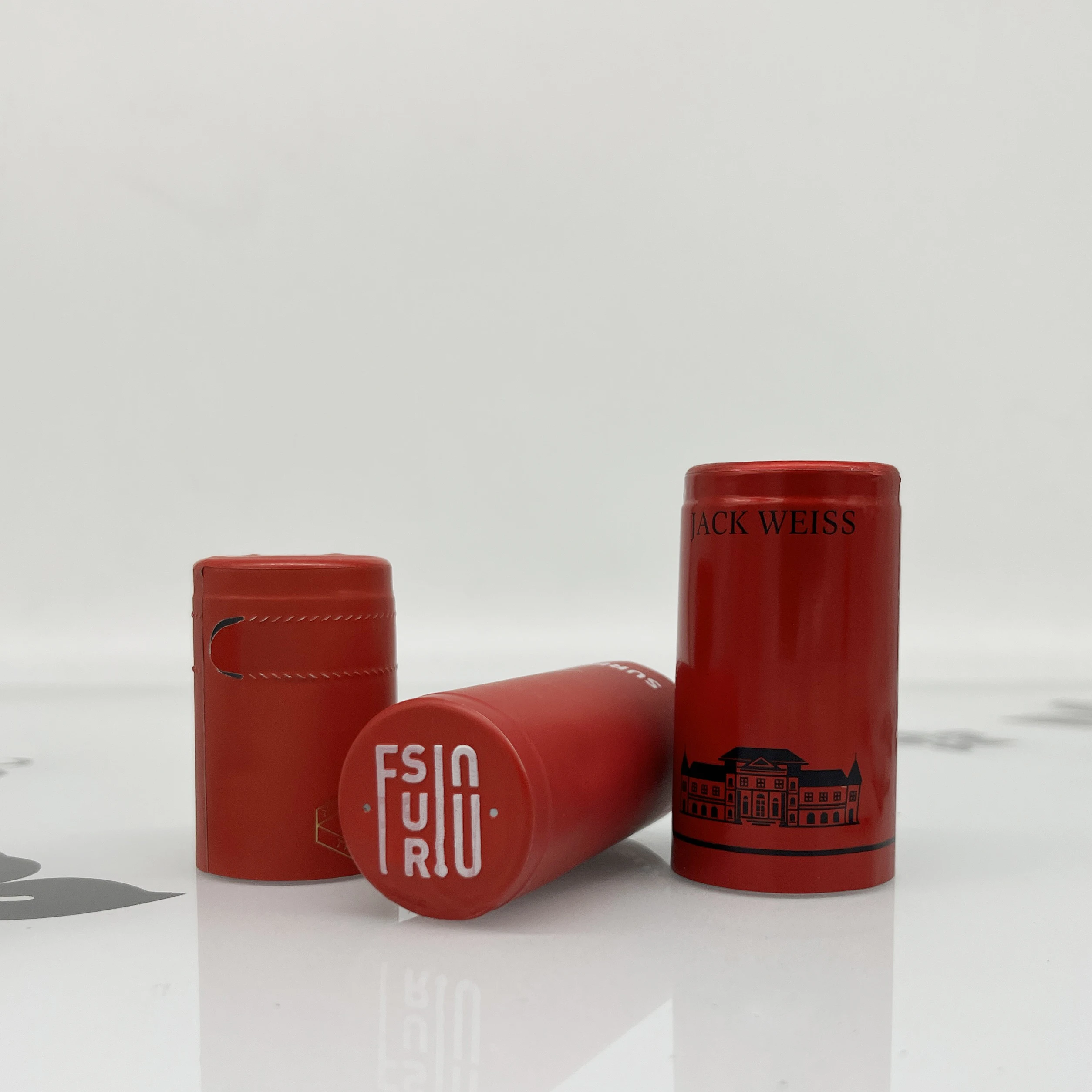 Competitive Price Spirit Whiskey Rum Gin Vodka Wine Bottle Closures Sleeve Thermal Caps Aluminum Shrink Capsules