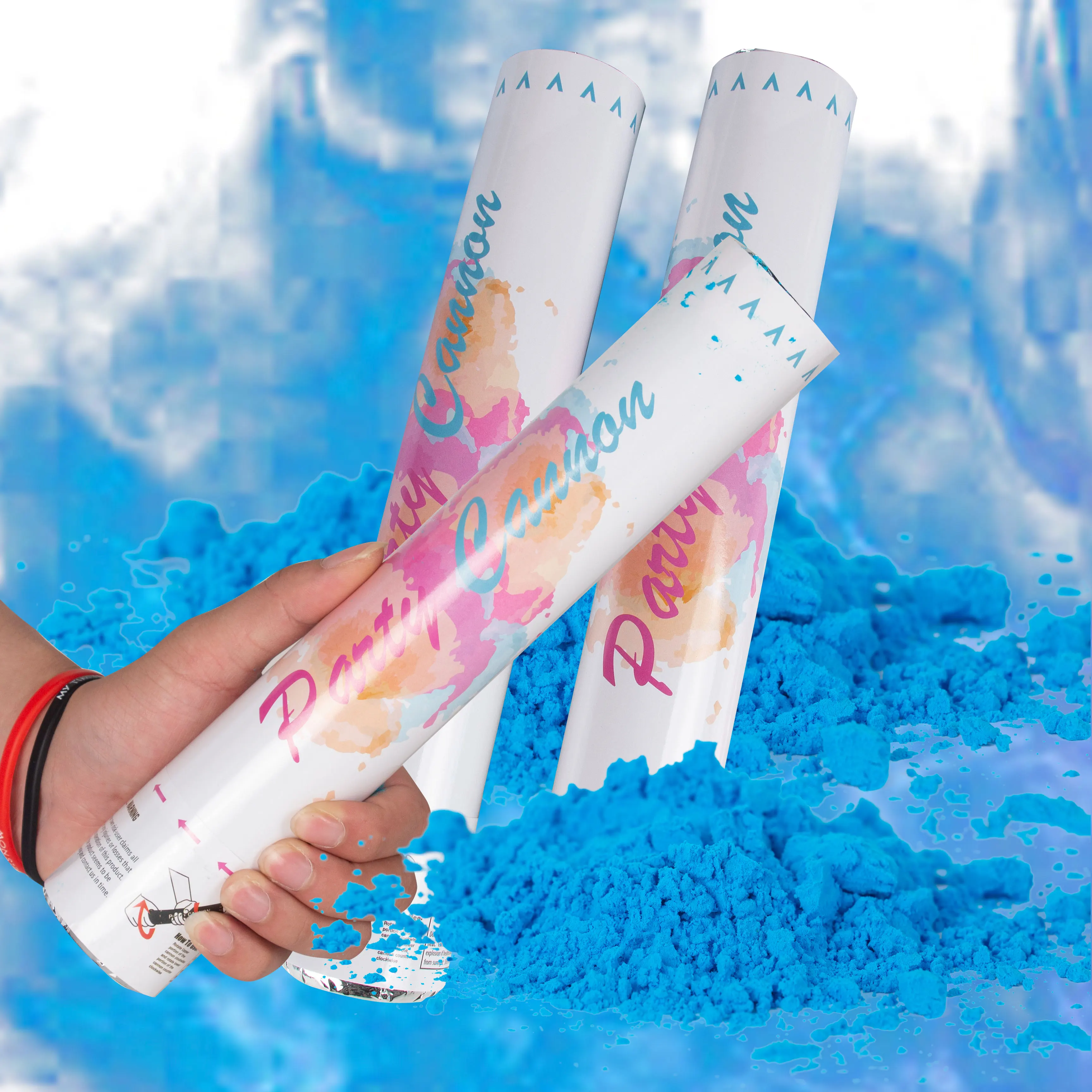 Wholesale Factory Top Quality Compressed Air Party Biodegradable Cannon Confetti Popper Eco-friendly For All Festival