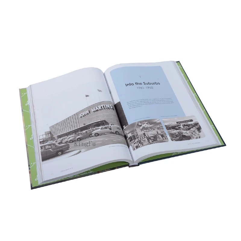 Professional Custom Thick Hardcover Book Printing Matte Lamination Full Color Art Paper Printing Books