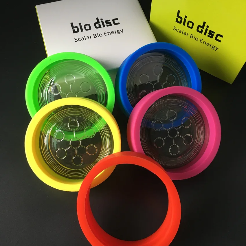 Round Nano Negative Ion Scalar Energy Bio Disc For Water