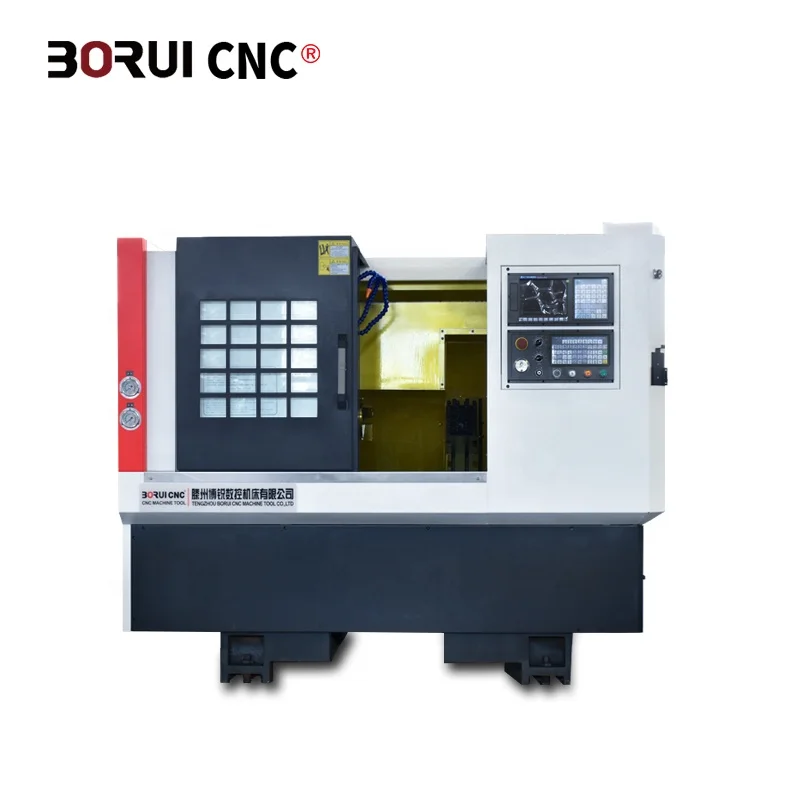 TCK6340 Buy Made In China  5 Axis Slant Bed CNC Lathe Metal CNC Lathe For Sale