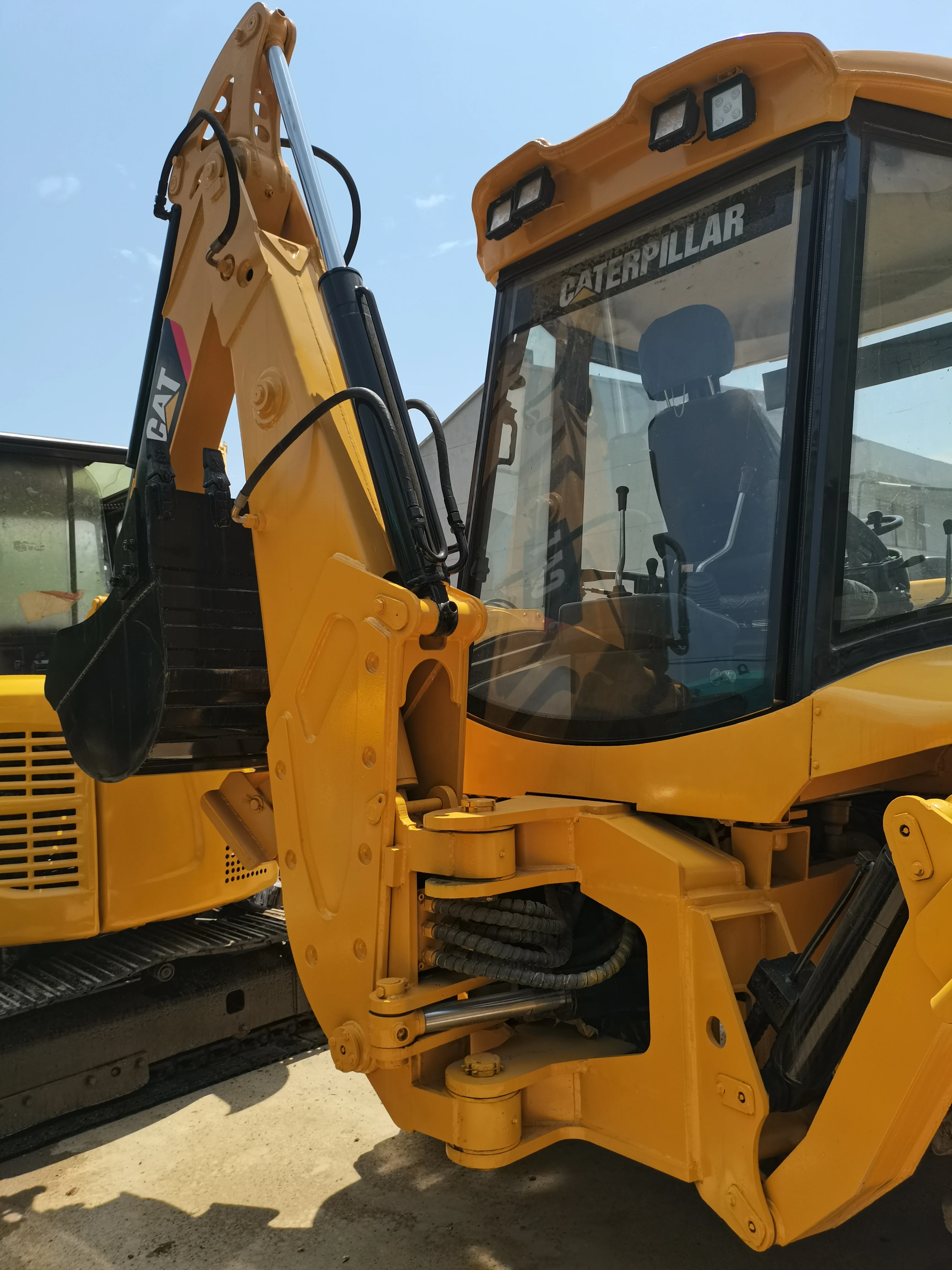 used  large excavator machinery backhoe loader CARTER 420 /second hand excavator CARTER 420 good price for sale