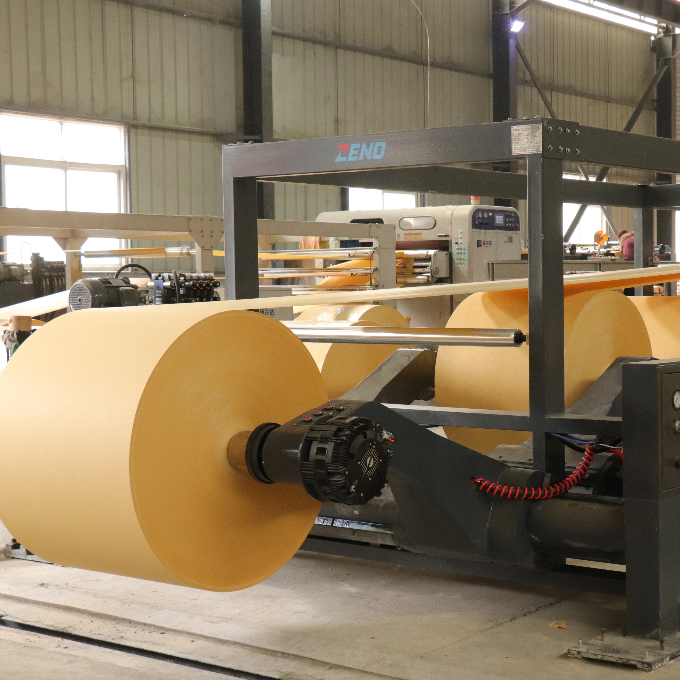 big kraft paper roll  biodegradable unbleached paper jumbo roll for packing brown kraft paper rolls