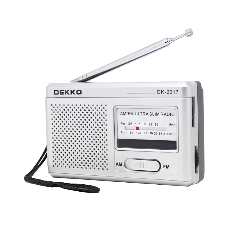 Highly sensitive high sound quality portable retro am fm radio