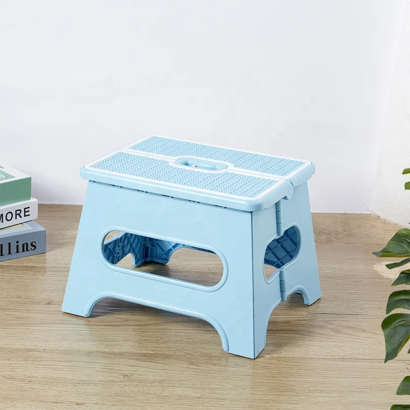Small Collapsible Baby Plastic Folding Stool Chair Portable Kids Step Stool Folding For Kids