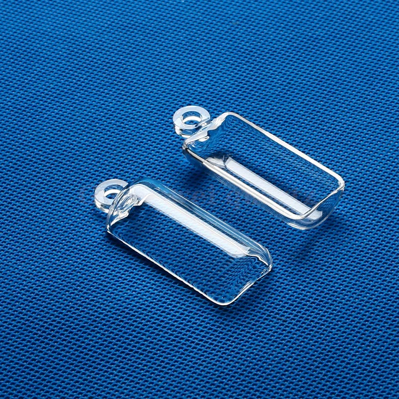 Customized semicircular quartz boat chemical loader fused quartz glass boat