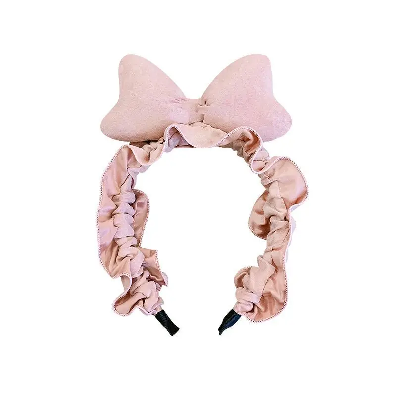 Lovely Bow headband Facial makeup Headband outdoor hairband
