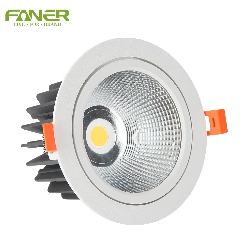 IECEE EER SASO lighting ceiling cob spotlight 3w 6w 9w 12w 16w 24w 30w adjustable lights led spot light