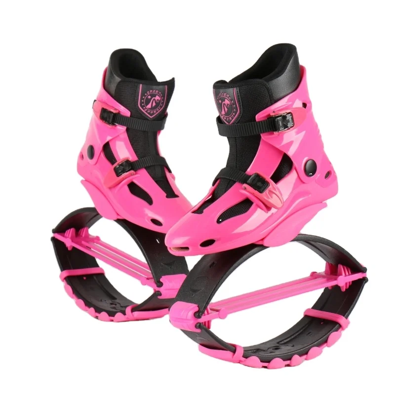 Kangaroo Jumping Shoes Unisex Bounce Sports Jump Children Rebound Fitness hopping Footwear Anti-Gravity Running Boots Gym Shoes