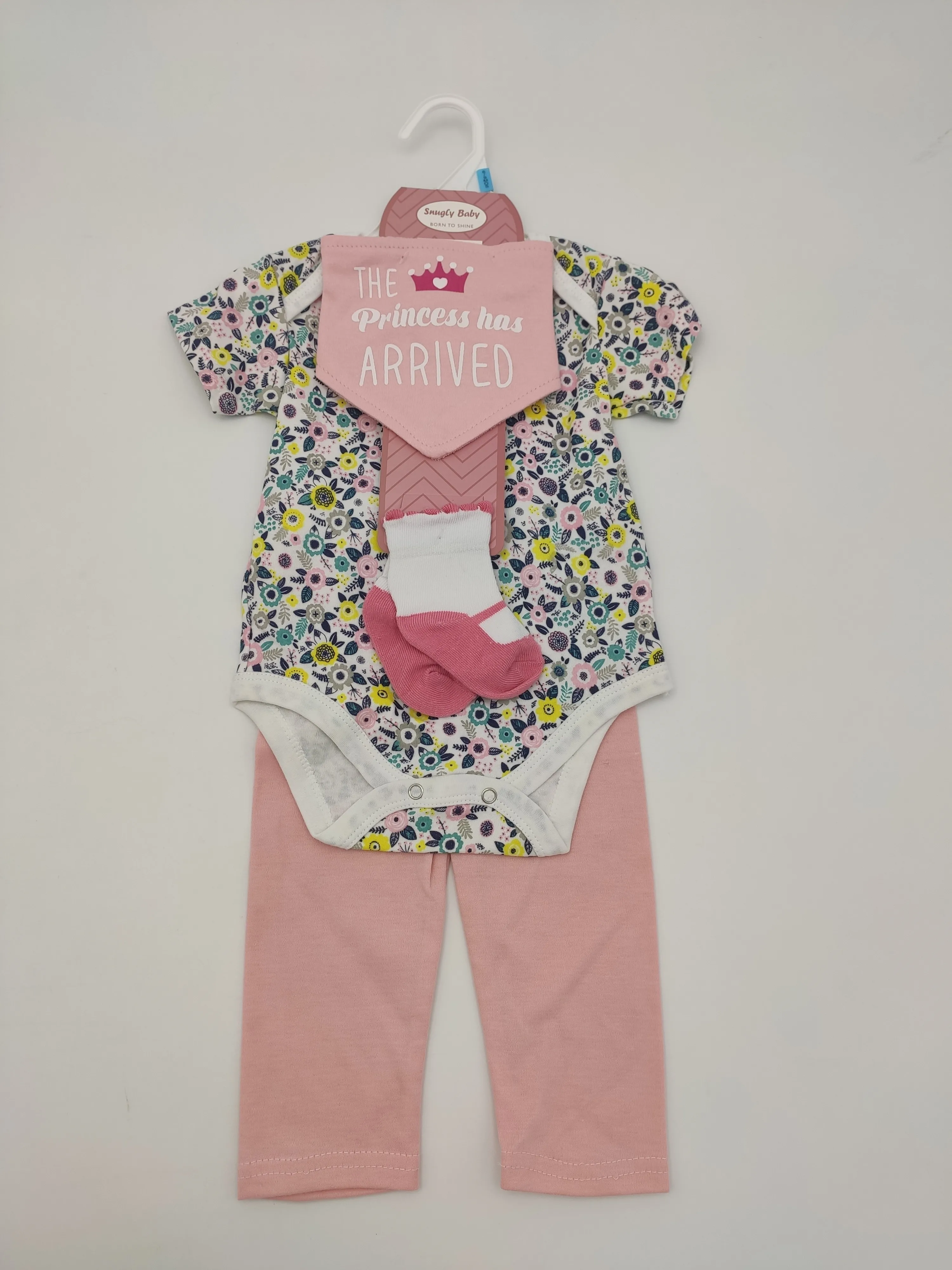 Manufacturer Soft 4 pcs Baby Layette Newborn Baby Gift Set