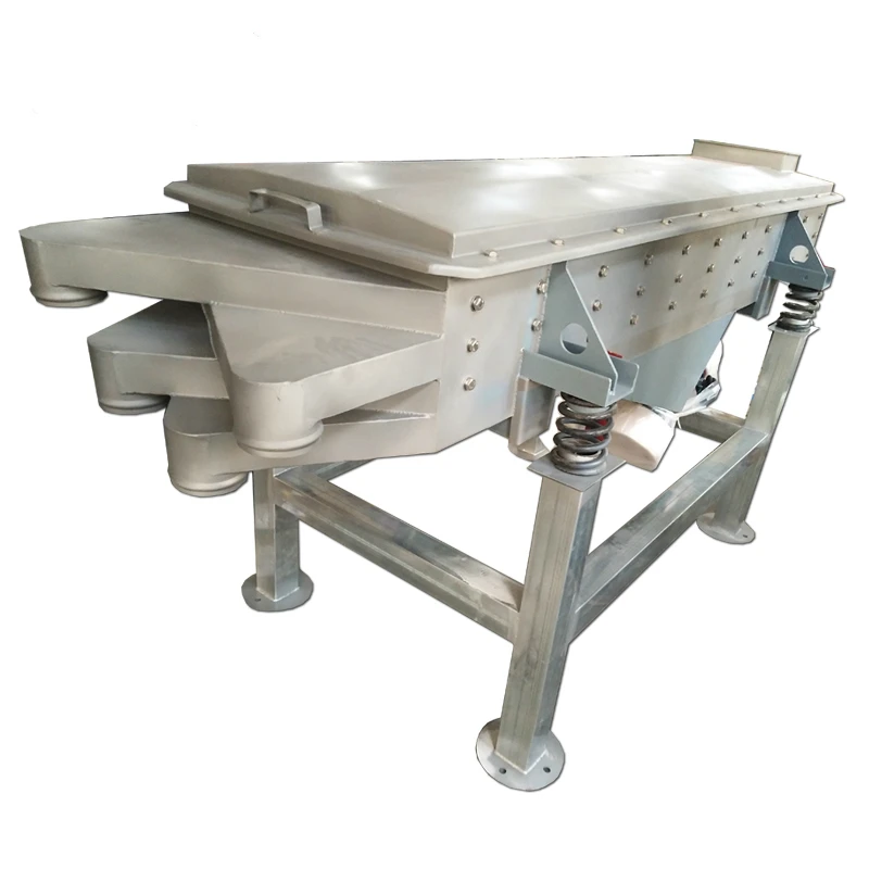 ZCY corn wheat screening machine sunflower seed screening linear vibration screening machine