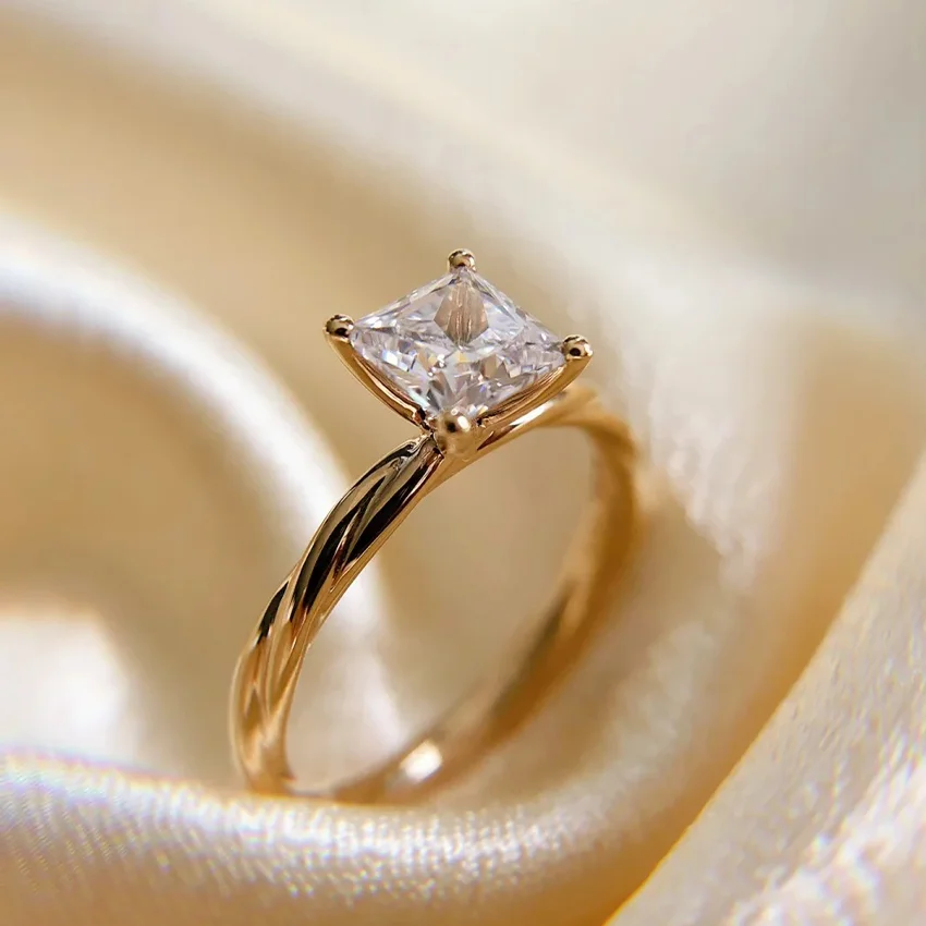 Good Quality Anniversary Saudi Arabia Gold  Wedding Ring Price Rings Diamond Ring