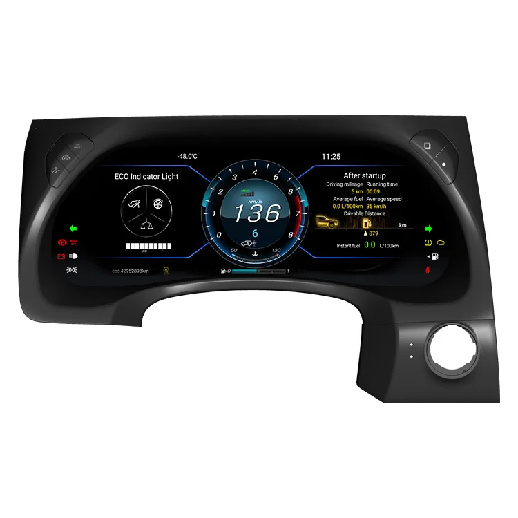  Автомобильный цифровой кластер bosstar android 12 3 дюйма Gps измеритель скорости для nissan патруль