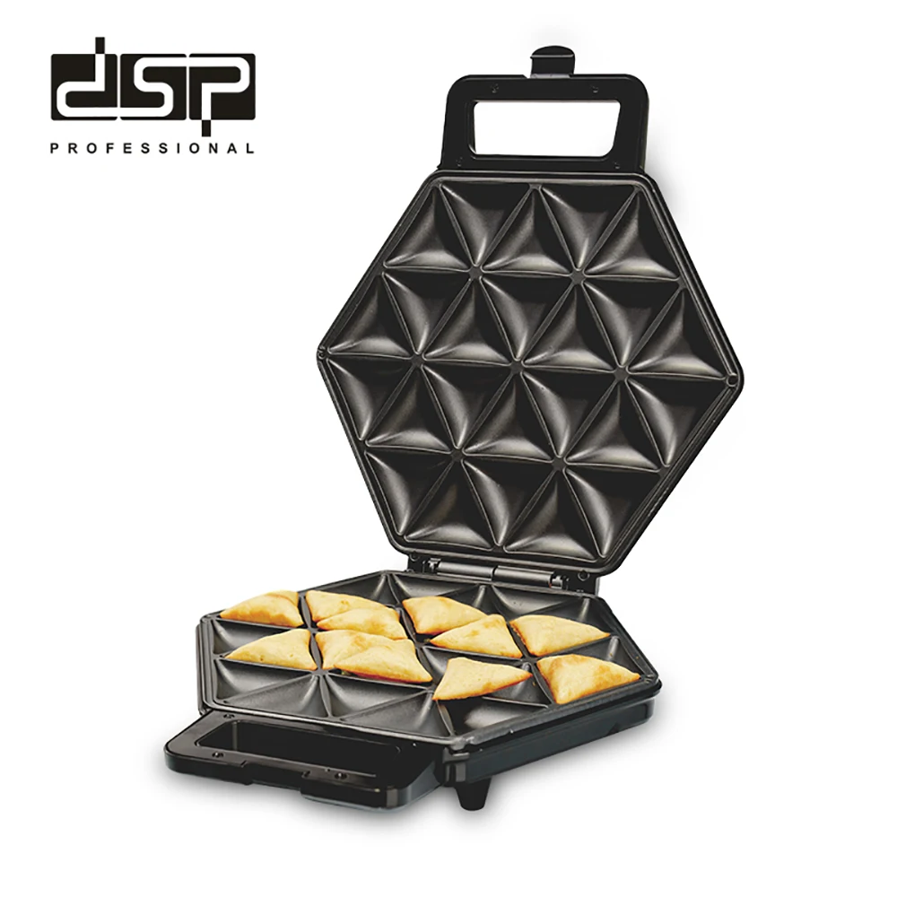 DSP Hot Sale Professional Samosa Dumpling Maker Machine Electric Automatic 24-Count for Home Samosa Maker Mini Waffle Maker