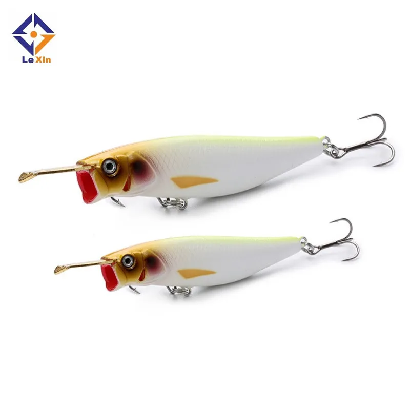 New Long shot TopLine Tackle Fish popper 12g 21g topwater saltwater plastic fishing wobbler for fishing lure